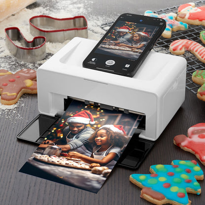 Stampante Fotografica per Smartphone Sharper Image – Stampa Rapida, Wireless, Formato 10×15 cm