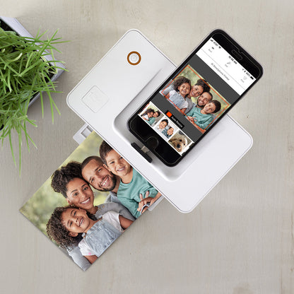 Stampante Fotografica per Smartphone Sharper Image – Stampa Rapida, Wireless, Formato 10×15 cm