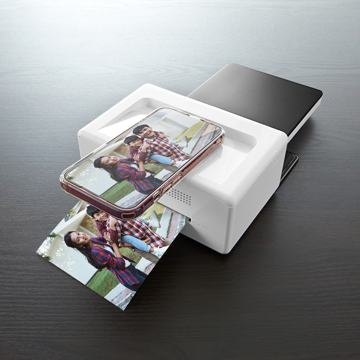 Stampante Fotografica per Smartphone Sharper Image – Stampa Rapida, Wireless, Formato 10×15 cm