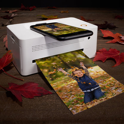 Stampante Fotografica per Smartphone Sharper Image – Stampa Rapida, Wireless, Formato 10×15 cm