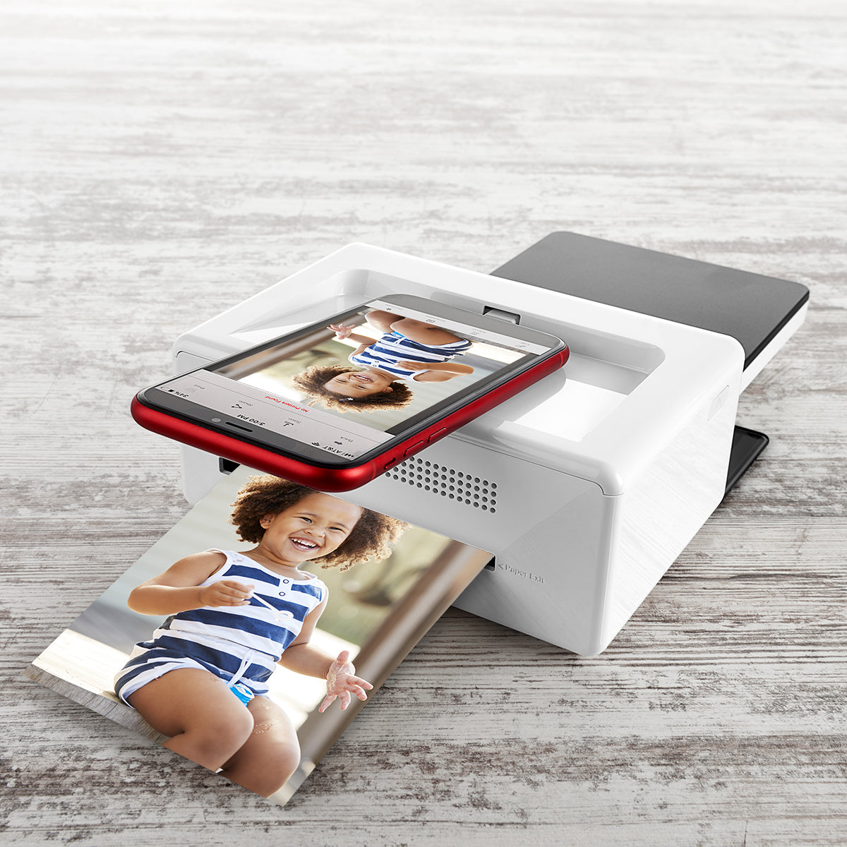 Stampante Fotografica per Smartphone Sharper Image – Stampa Rapida, Wireless, Formato 10×15 cm