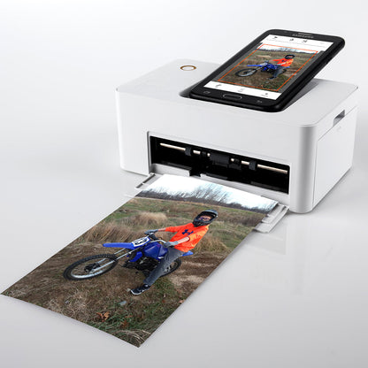 Stampante Fotografica per Smartphone Sharper Image – Stampa Rapida, Wireless, Formato 10×15 cm