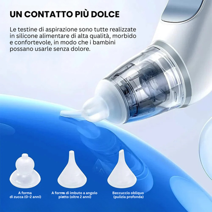 Aspiratore Nasale Elettrico per Bebè – Respiro Libero & Sonno Sereno