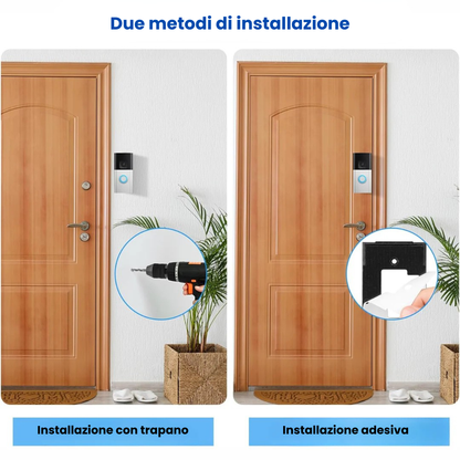 LuxGuard | Campanello video wireless con batteria per una sicurezza ottimale