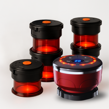Massaggiatore Intelligente a Coppettazione con Calore – Rilassamento Profondo dei Tessuti | Dispositivo di Benessere per la Casa