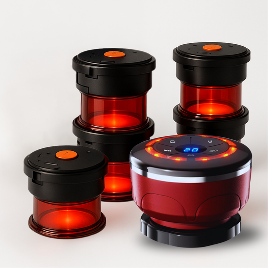 Massaggiatore Intelligente a Coppettazione con Calore – Rilassamento Profondo dei Tessuti | Dispositivo di Benessere per la Casa