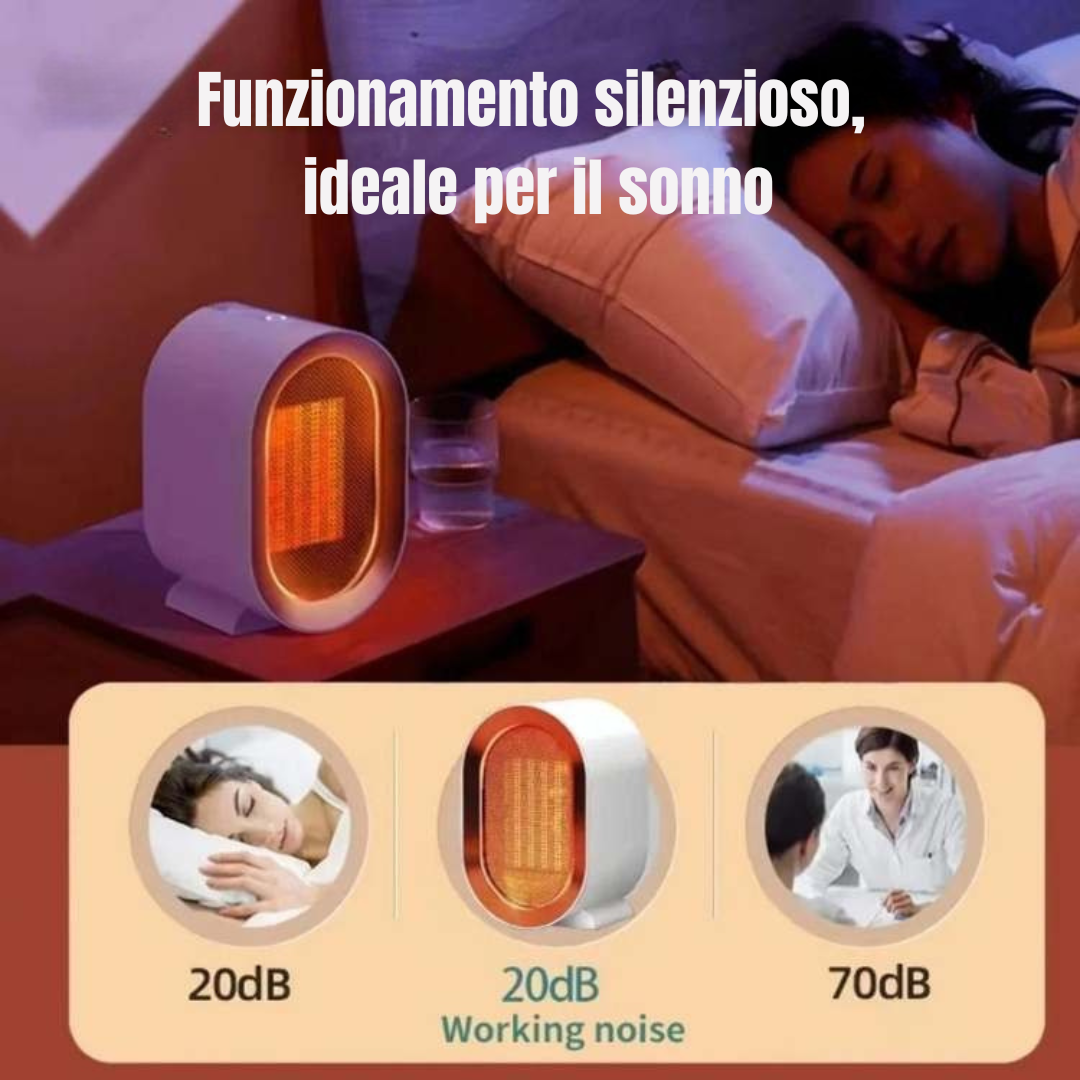 Riscaldatore portatile a risparmio energetico HeatFlow