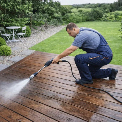JETBOOST – Attacco per lavaggio ad alta pressione per tubi da giardino