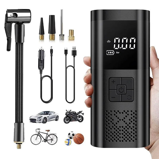 AirBoost™ 150PSI – Mini Compressore Portatile Senza Fili, Rapido & Preciso