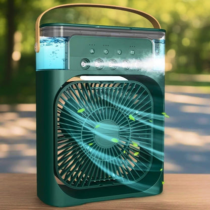 Raffrescatore d'Aria e Umidificatore 3-in-1 | Portatile, velocità della ventola regolabili & ideale per camere, uffici & piccoli spazi | Karnz