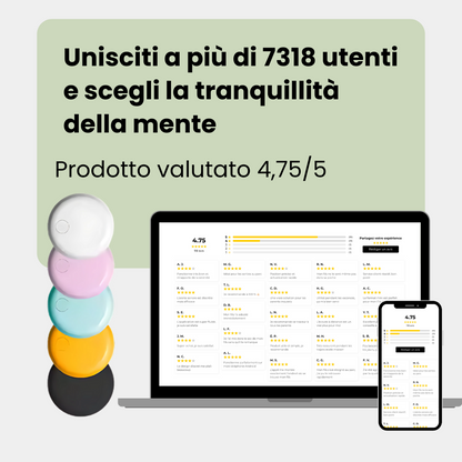 Localizzatore GPS per auto senza abbonamento – Compatibile iOS / Android e tracciamento preciso 24/7