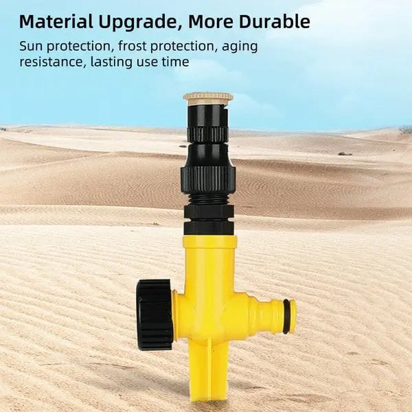 Spruzzatore da giardino a 360° con picchetto | Sistema di irrigazione per prato