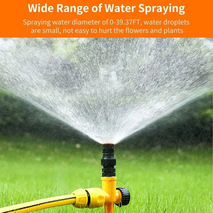 Spruzzatore da giardino a 360° con picchetto | Sistema di irrigazione per prato