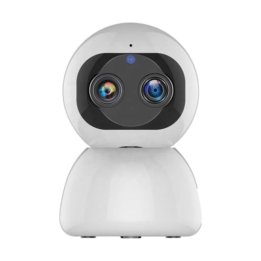 Telecamera Panoramica Doppia Lente™ – Visione HD 1080p, Allarme Smart & Audio Bidirezionale