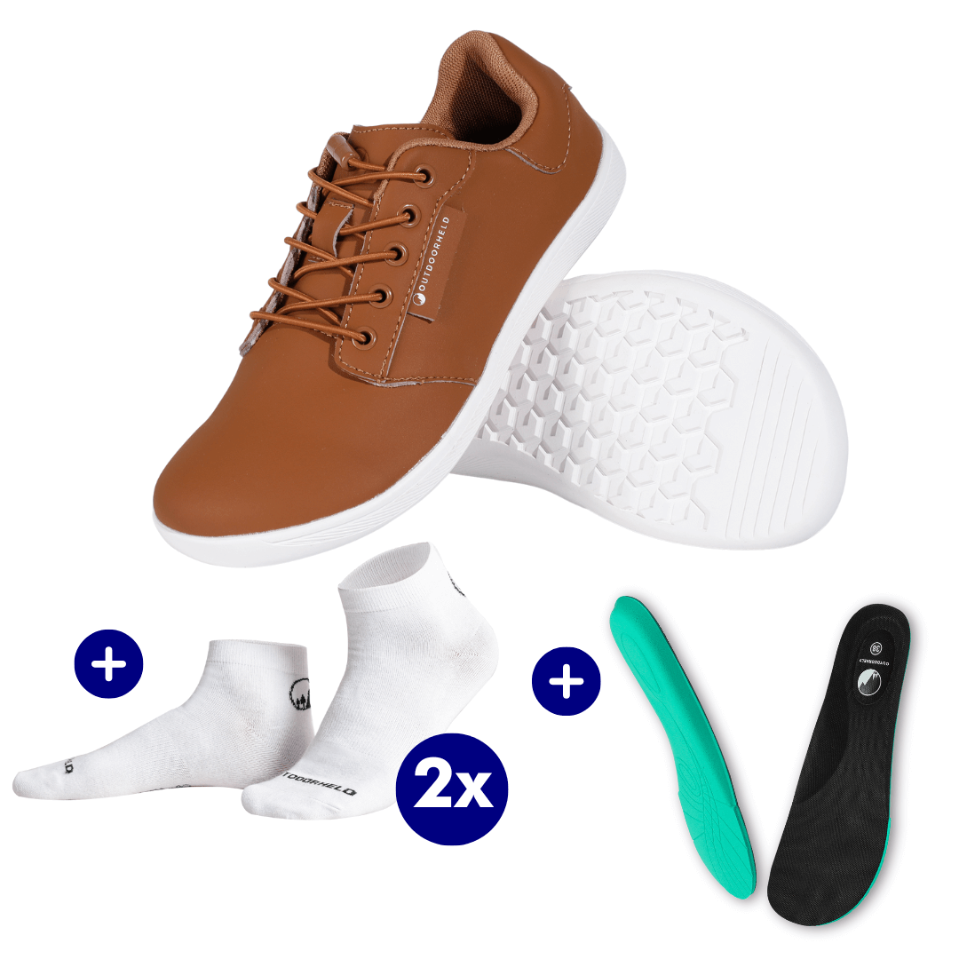 CASUAL-BUNDLE: Casual Prime + 2x Calze Barefoot + Solette OrthoMax GRATIS