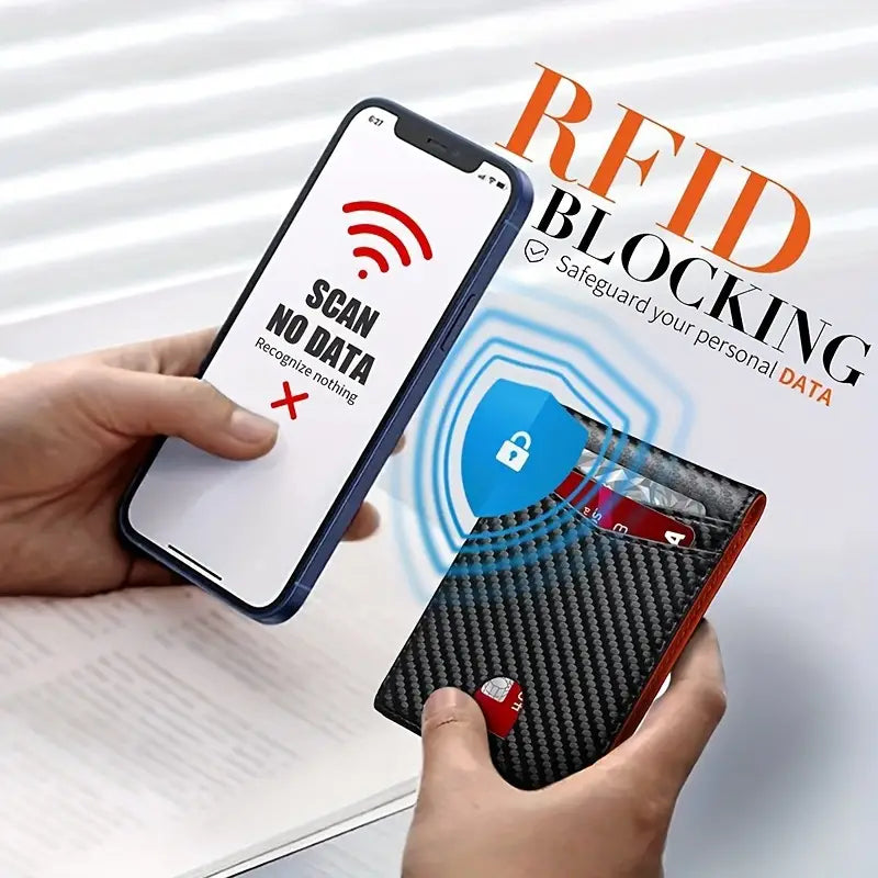 Nala | Portafoglio da viaggio sottile per uomo con blocco RFID