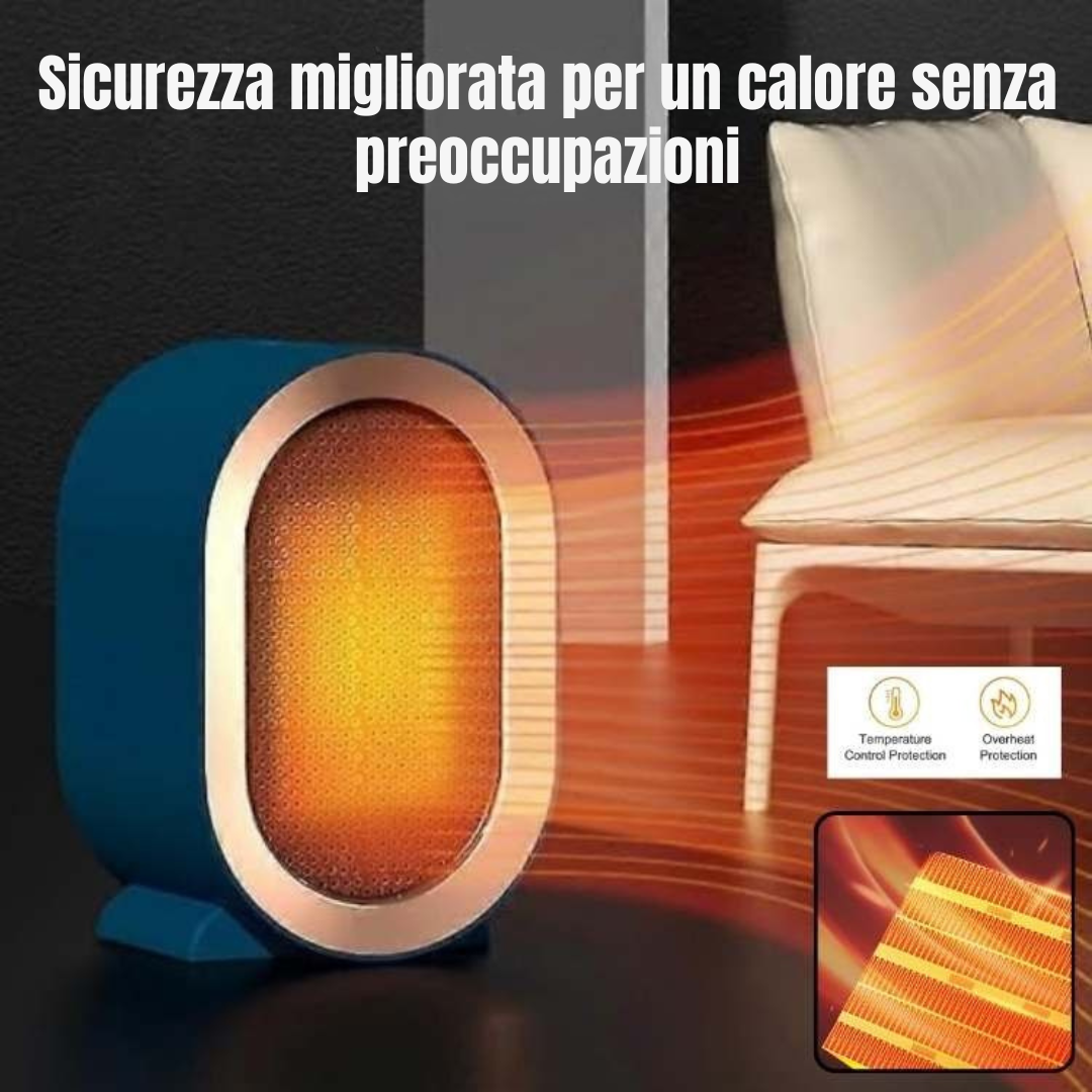 Riscaldatore portatile a risparmio energetico HeatFlow