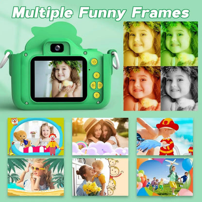 PhotoDino - Fotocamera dinosauro per bambini con HD 1080p