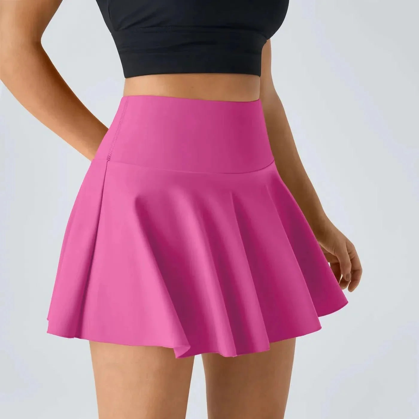 MARVELOUS - Gonna da tennis 2-in-1 leggera con pantaloncini integrati e protezione UPF50+