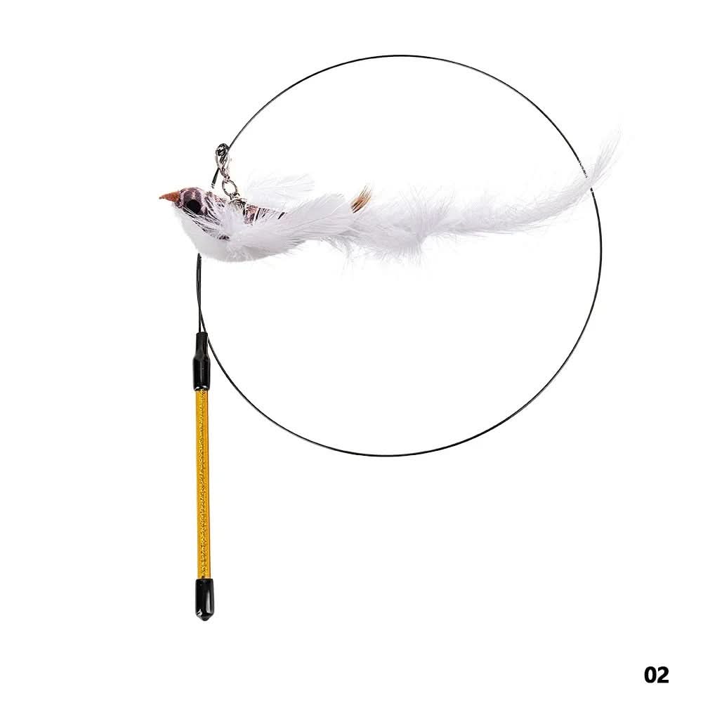 WINGWHIRL – Giocattolo interattivo per gatti con ali svolazzanti