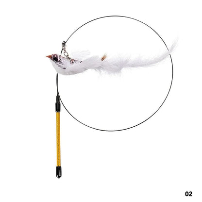 WINGWHIRL – Giocattolo interattivo per gatti con ali svolazzanti