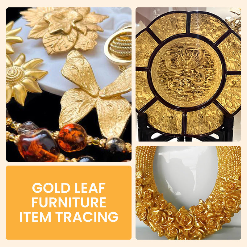 Finitura dorata GoldLuxe su metallo