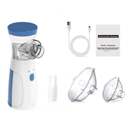 Nebulizzatore Aerosol Portatile Silenzioso – Terapia Respiratoria Senza Fili per Bambini e Adulti