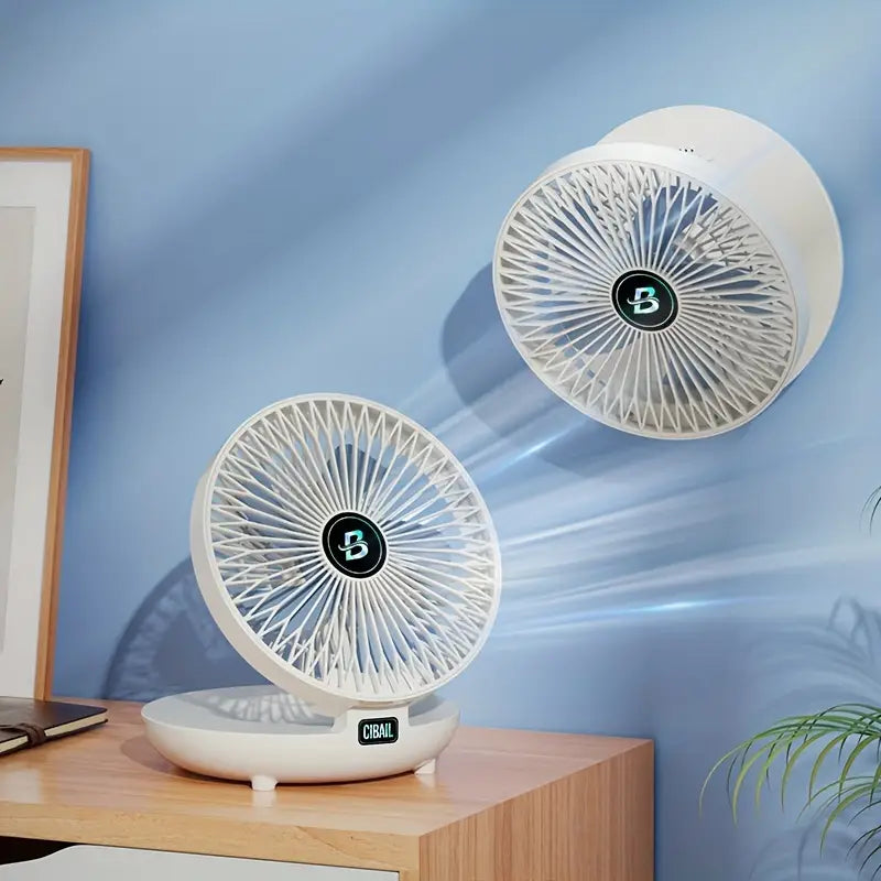 Ventilatore portatile ricaricabile USB | Uso per casa e all'aperto