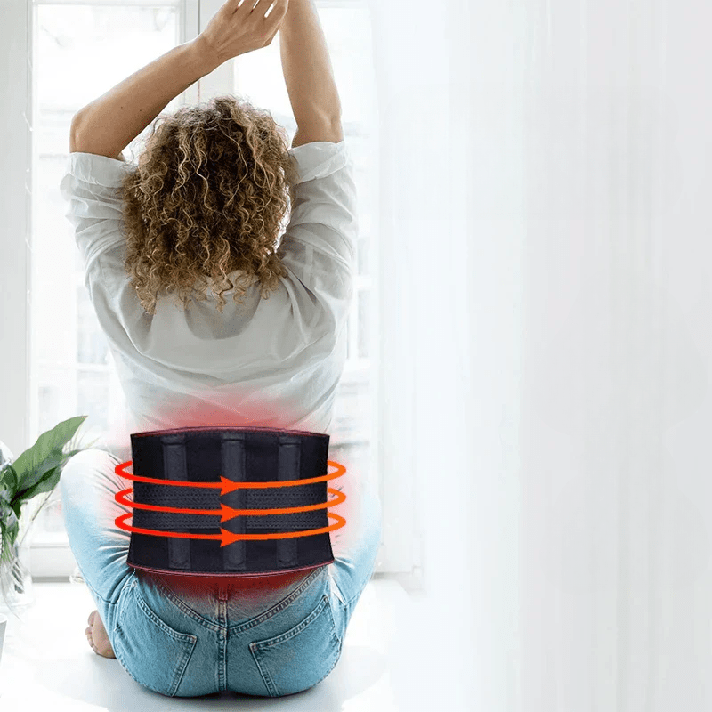 Cintura termica ergonomica - Cintura riscaldante contro il dolore alla schiena e la tensione