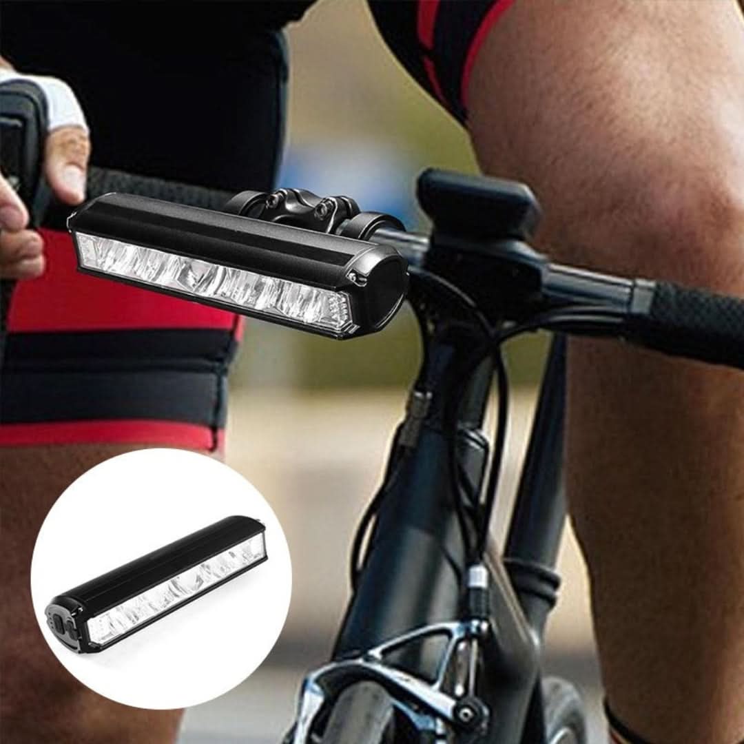 VELOFLASH – luce LED per bicicletta a 180° con batteria potente
