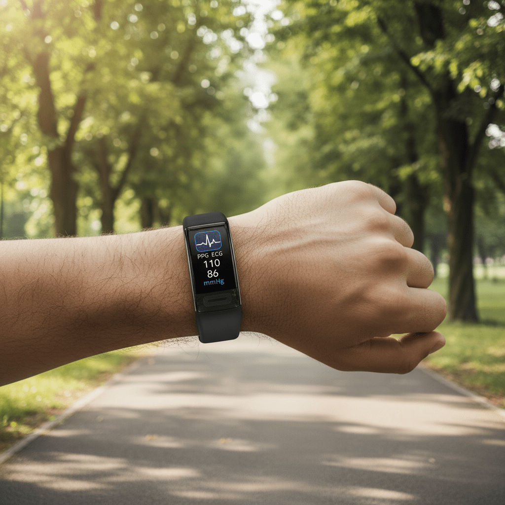 VitaTrack One – Braccialetto Fitness e Salute con Monitoraggio della Frequenza Cardiaca