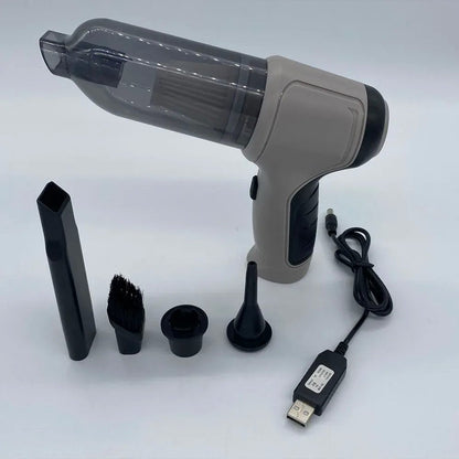 Dust Cleaner™ – Aspirapolvere Portatile 2 in 1 con Filtro HEPA | Potente 36.000 giri/min e Funzione Soffiaggio USB