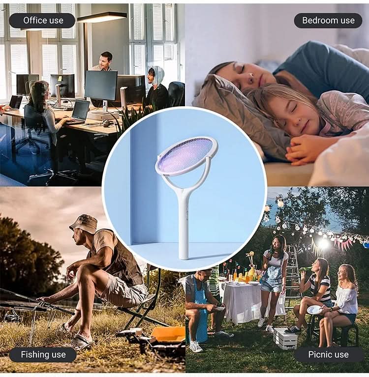 ZapGuard – Racchetta elettrica 5-in-1 per zanzare con LED
