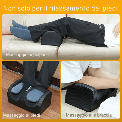 Massaggiatore Elettrico per Piedi 3D Shiatsu Riscaldante