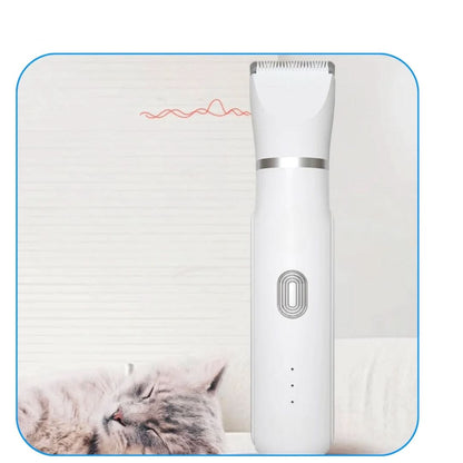 PetGroom Pro - Taglia-Pelo 4-in-1 per animali (cura del pelo e delle unghie in un unico dispositivo)