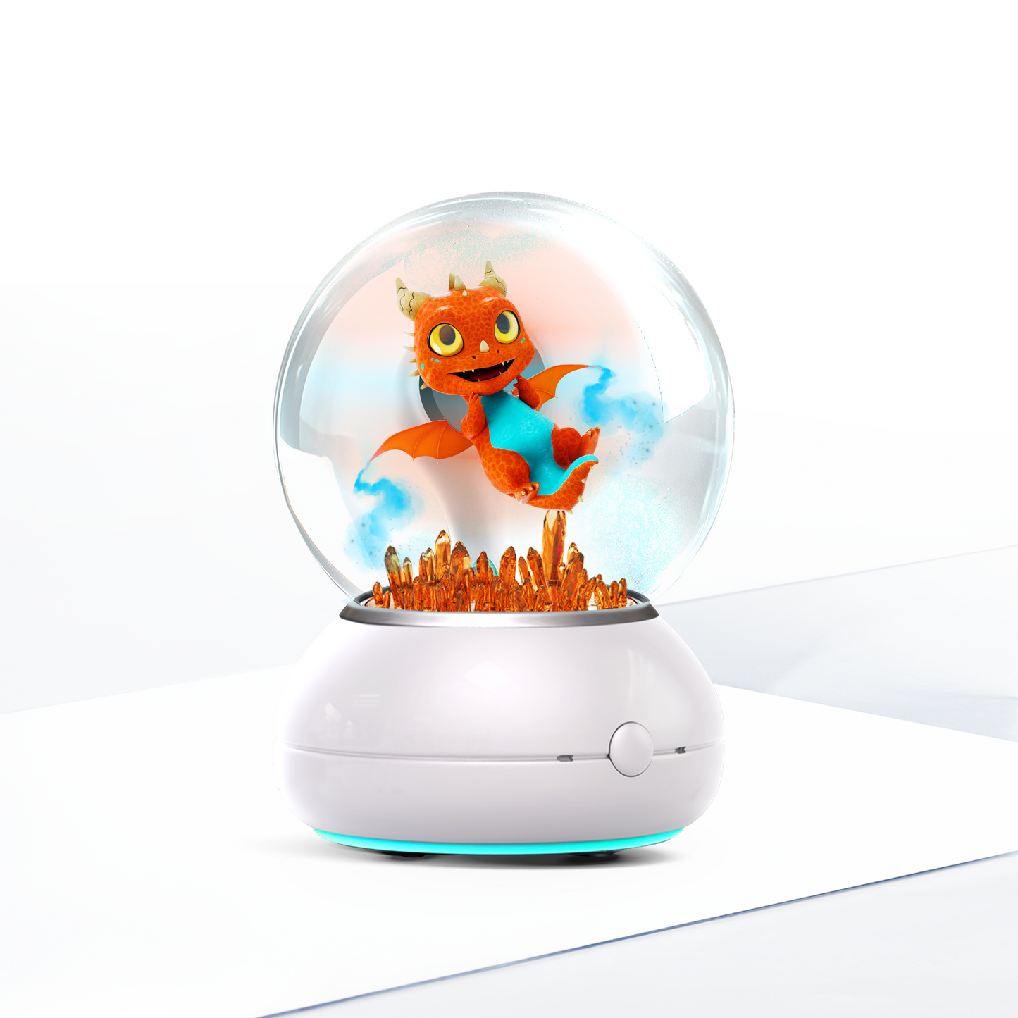 Imagix Crystal Ball | Globo Olografico Interattivo per Gioco, Apprendimento e Magia