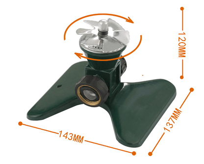 HydroSpin – irrigazione uniforme a 360° per prati sani