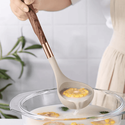Set di utensili da cucina SiliconeEase - resistente al calore e di stile per ogni cucina