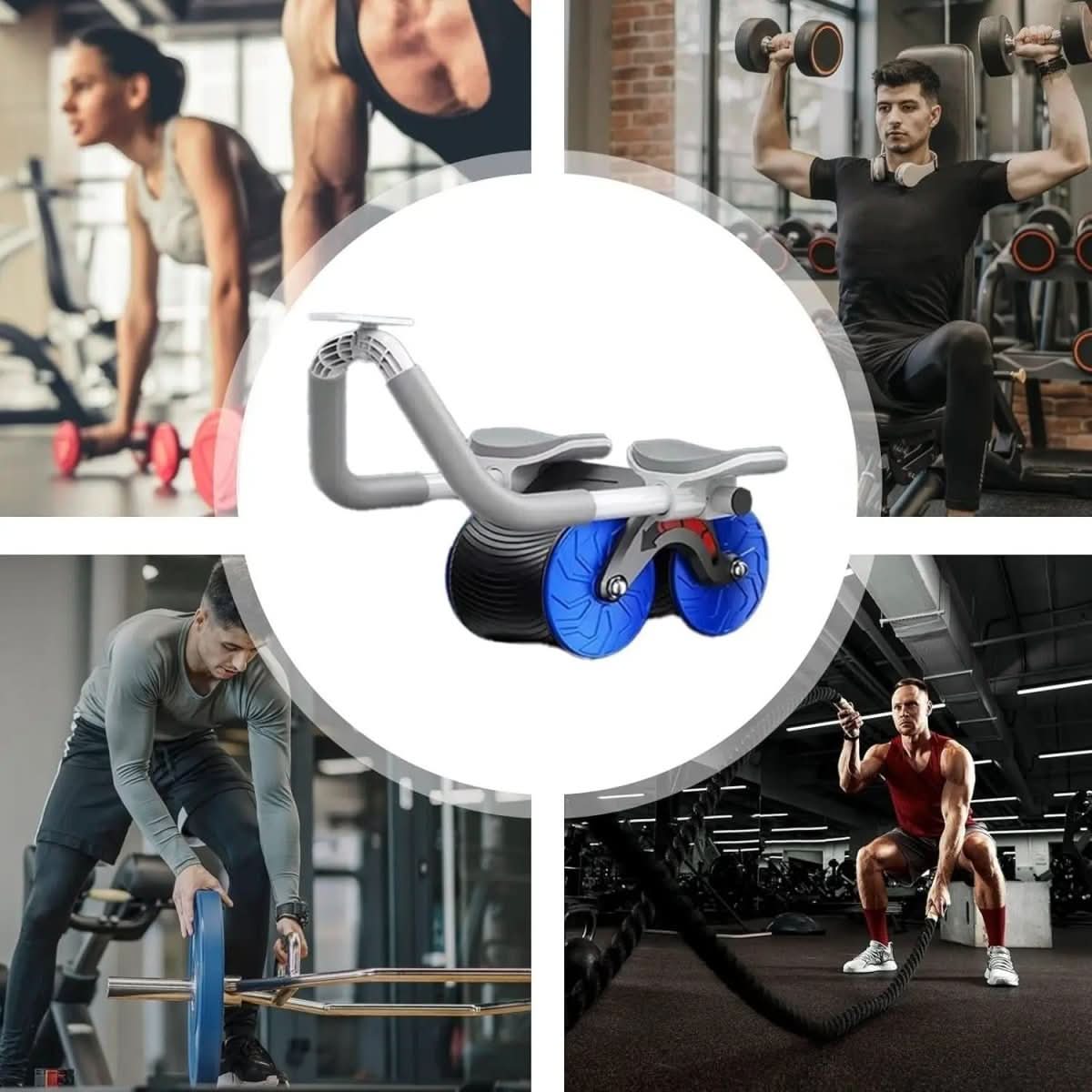 Coremaster Fitness Roller - Allenamento efficace per addominali e fianchi, a casa e in movimento