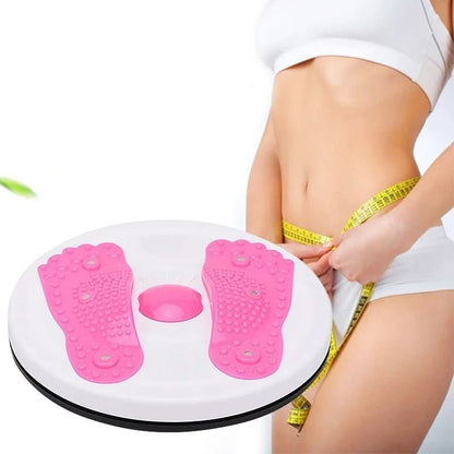Flexitwist Slimfit - piastra rotante per una vita forte e fianchi flessibili