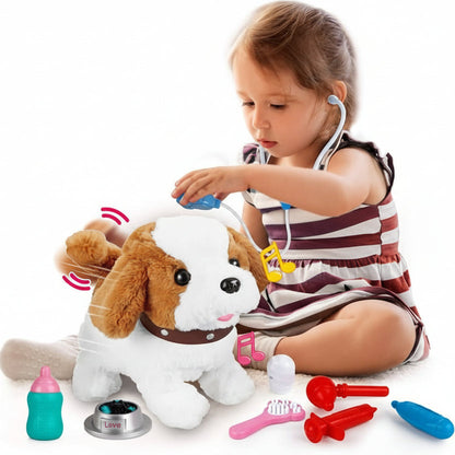 WaggoPal – Cagnolino di peluche muovibile per un gioco immaginativo divertente