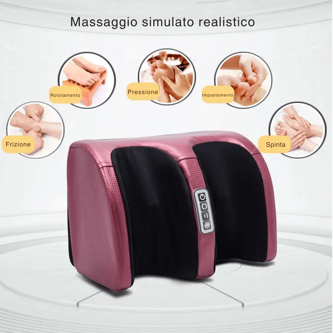 Massaggiatore Elettrico per Piedi 3D Shiatsu Riscaldante