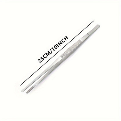 FIREPROOF - Pinze da grill multifunzionali da 25 cm per picnic e cucina domestica