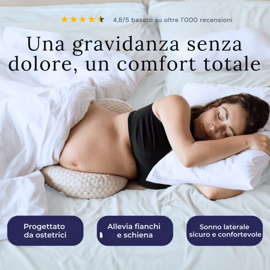 Cuscino ortopedico per la maternità Rassivo - Il segreto per una gravidanza senza dolori