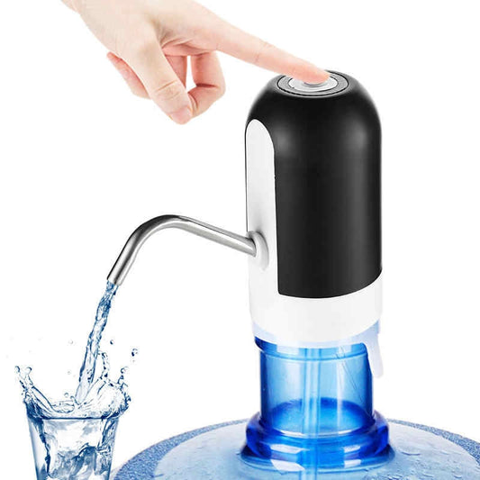 AquaFlow Smart™ – Dispenser Elettrico Ricaricabile USB per Acqua, Portatile & Universale