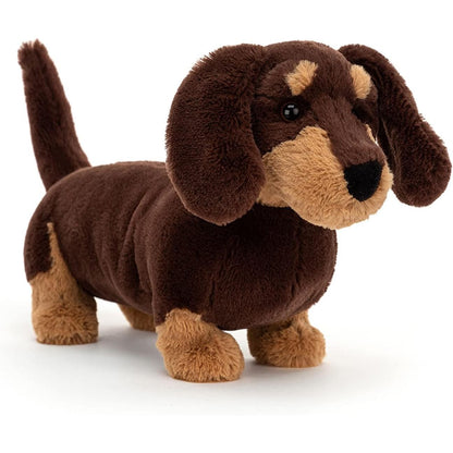Jellycat Otto Sausage Dog – Peluche Bassotto Otto, 18 cm
