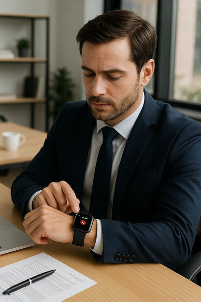 Smartwatch sportivo multifunzionale con chiamate e musica