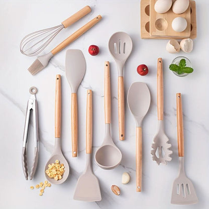 Set di utensili da cucina in silicone - resistenti al calore e alla moda per ogni cucina