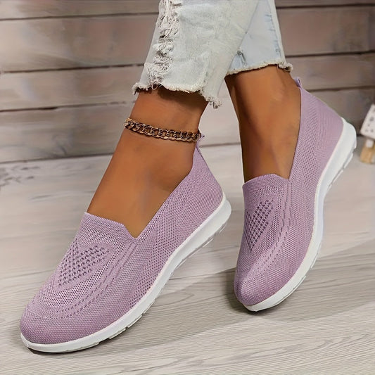 Scarpe Carla in maglia traspirante senza lacci