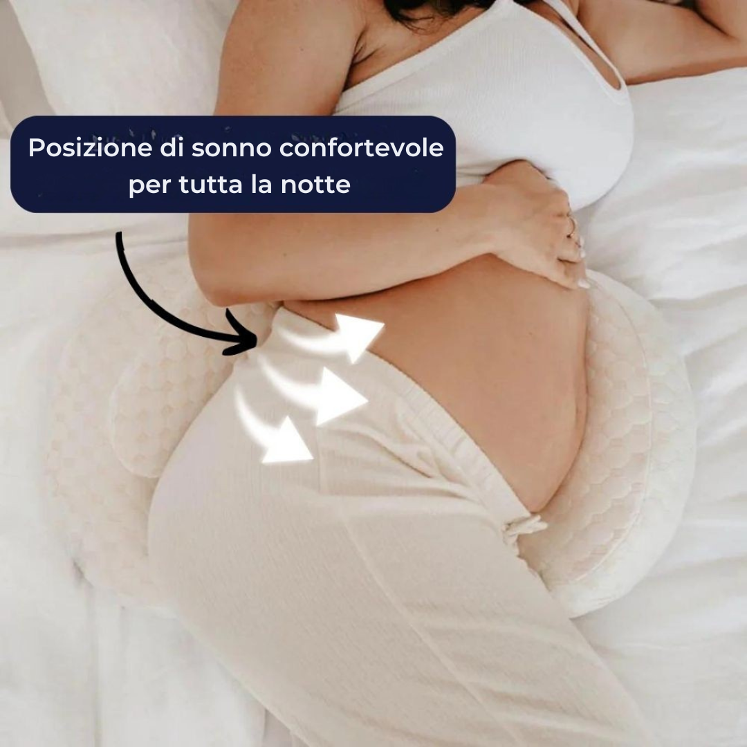 Cuscino ortopedico per la maternità Rassivo - Il segreto per una gravidanza senza dolori